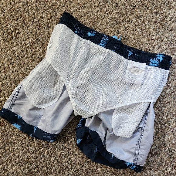 Kanu Surf Men's Harbor Swim Trunks XL Navy Polyester Lightweight Quick Dry Beach - Picture 4 of 12